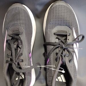 adidas Women's Black and Purple Running Shoes